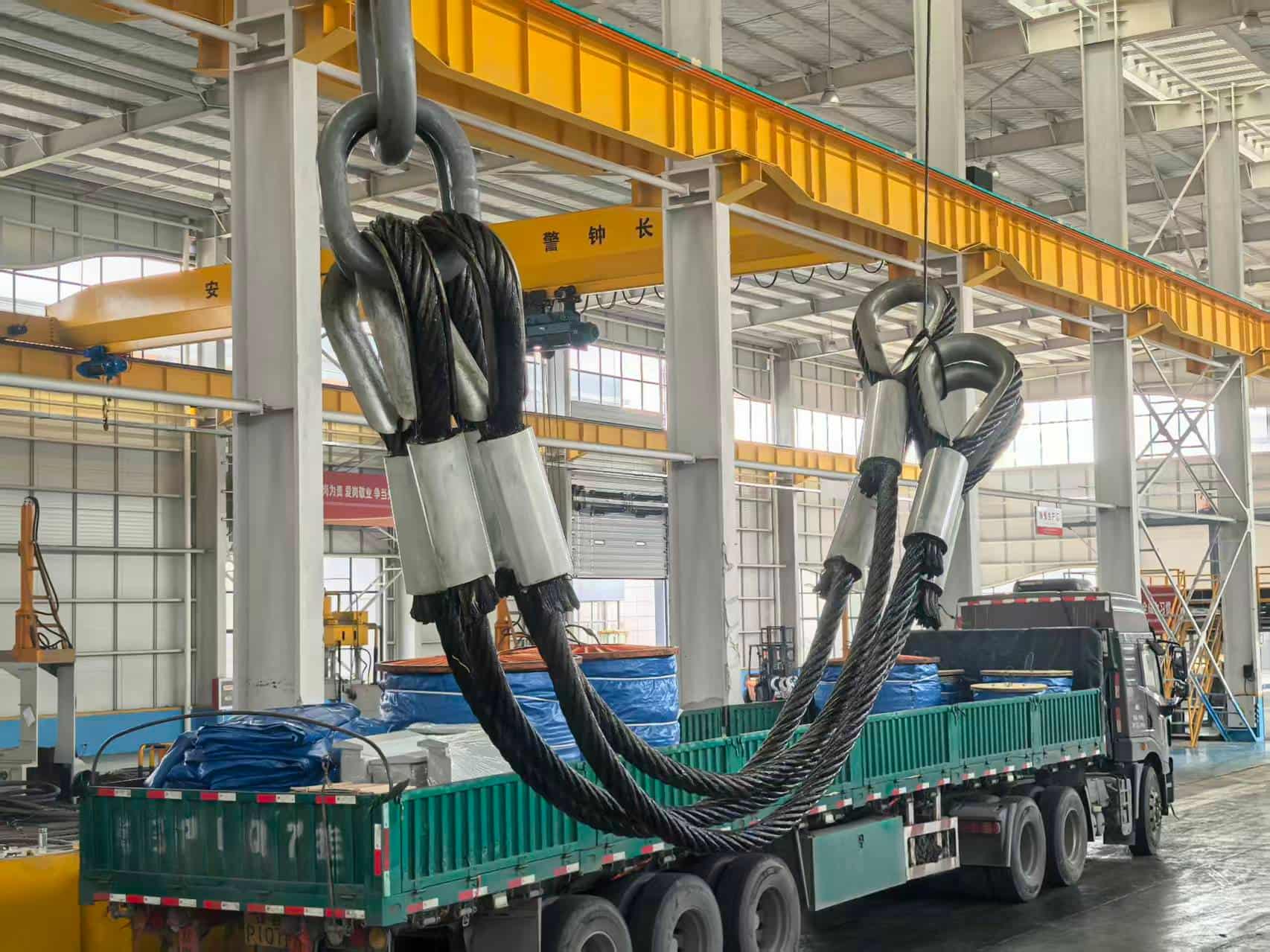 Master-Link Four-Leg Wire Rope Sling